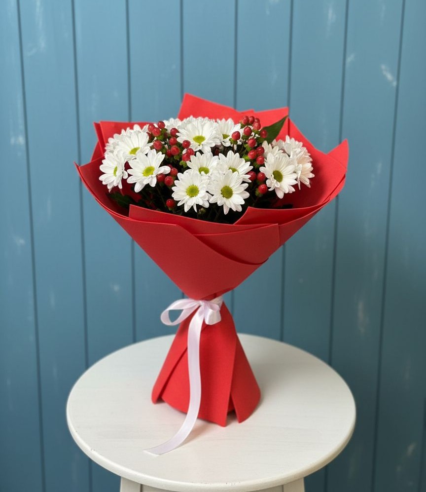 Букет цветов из: Хризантемы в Аксае Республика Дагестан