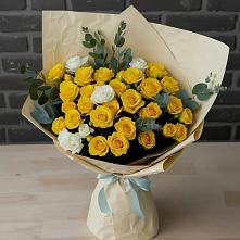 Букет цветов из:  Розы #REPLACE_PRED# Аксае Республика Дагестан