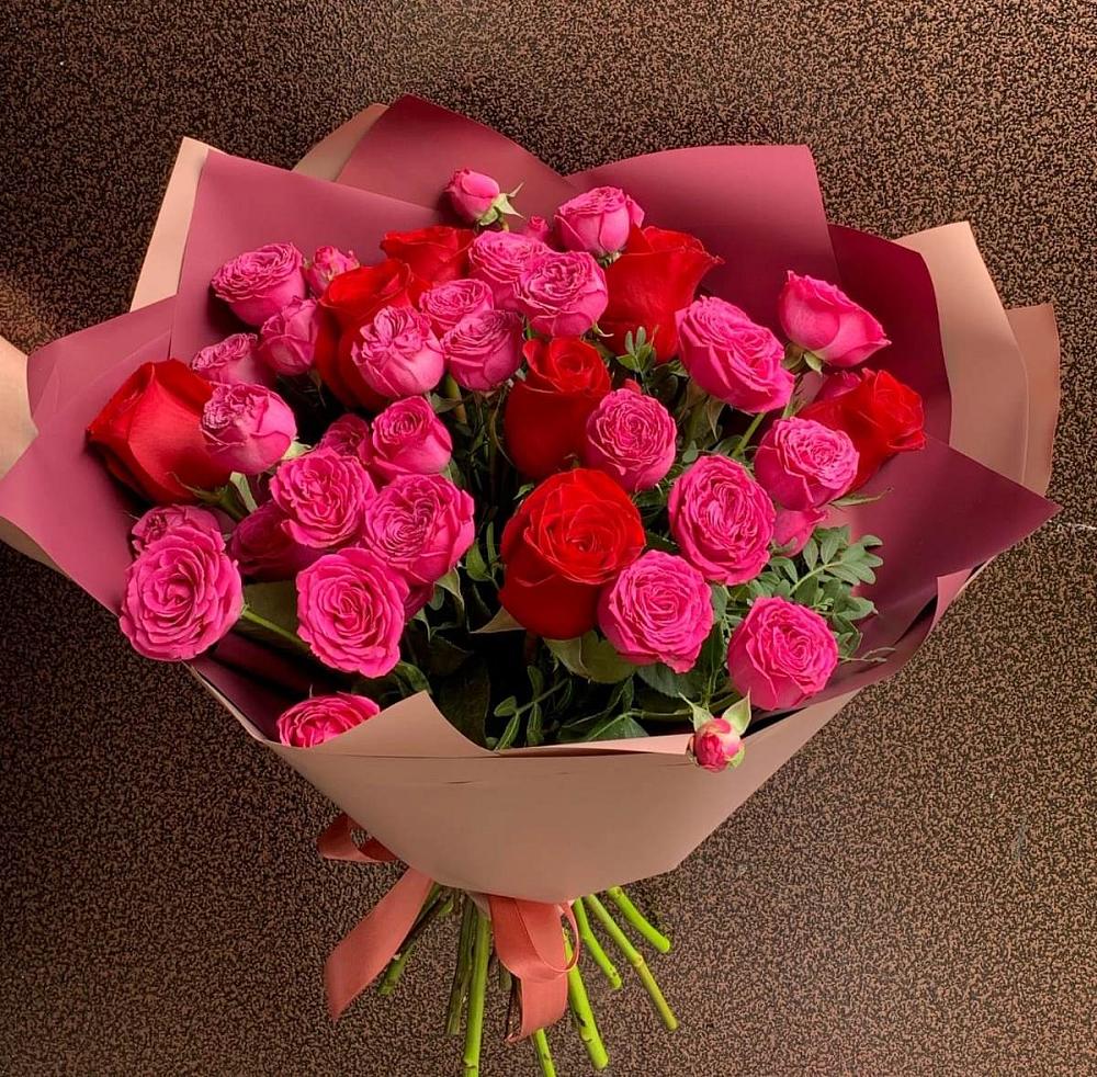 Букет В объятьях нежности в Аксае Республика Дагестан