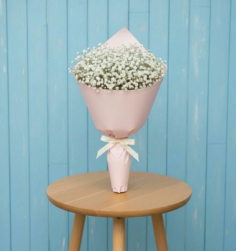 Букет цветов из: Гипсофила в Аксае Республика Дагестан