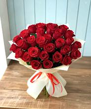 Букет 29 Красных роз в Аксае Республика Дагестан