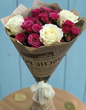 Букет цветов из:  Розы #REPLACE_PRED# Аксае Республика Дагестан