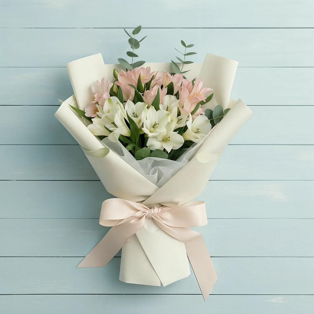 Букет цветов из: Альстромерии в Аксае Республика Дагестан