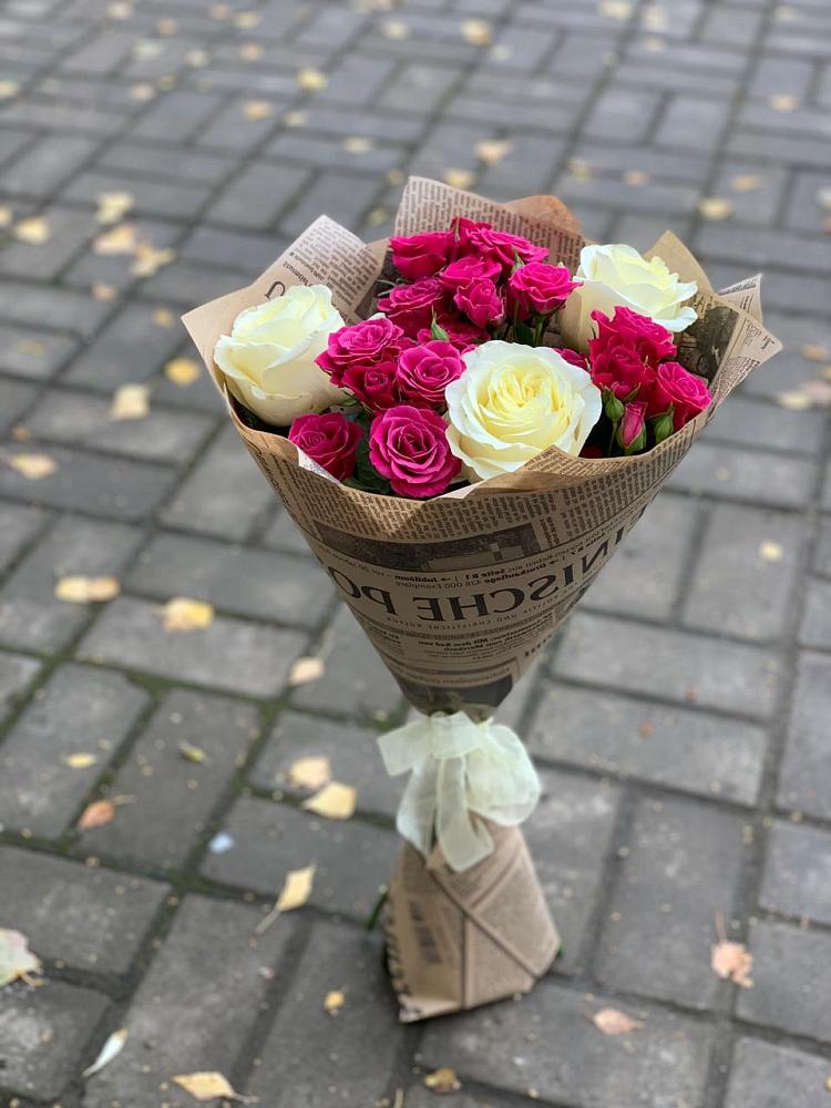 Букет цветов из: Розы в Аксае Республика Дагестан