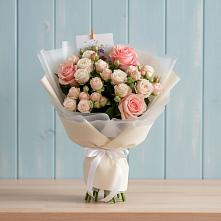 Букет цветов из:  Розы в Аксае Республика Дагестан