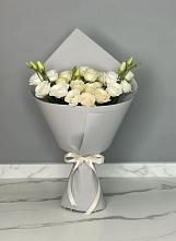 Букет цветов из:  Розы и Лизиантусы #REPLACE_PRED# Аксае Республика Дагестан